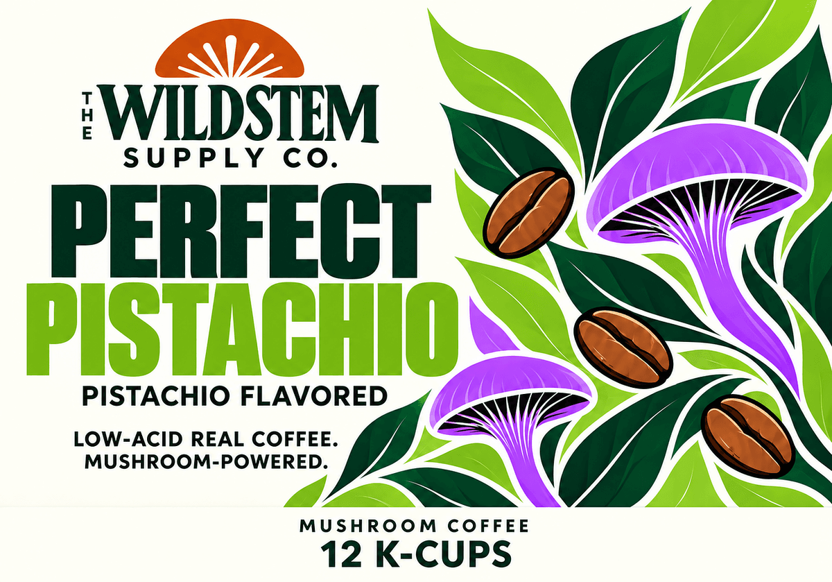 Perfect Pistachio Mushroom Coffee K-Cups