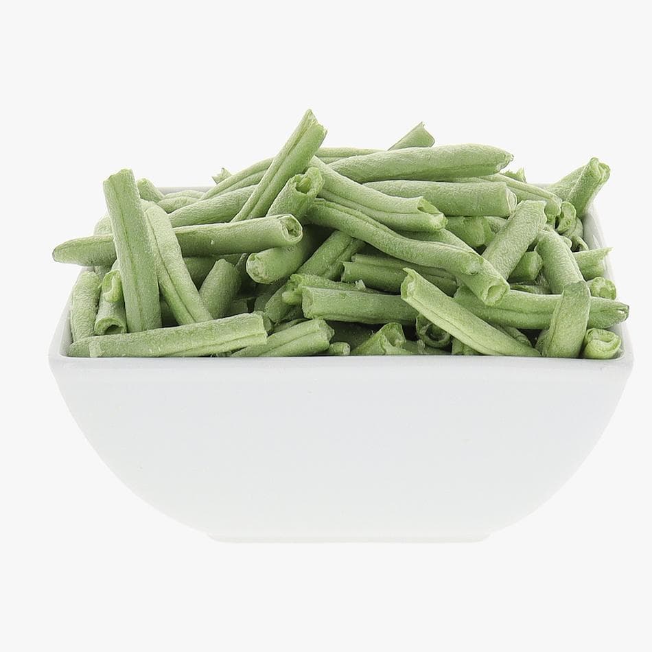 Freeze-Dried French Beans, Crisp, Tender, Single-Ingredient Vegetable Snack, Bulk Bag (5 oz)