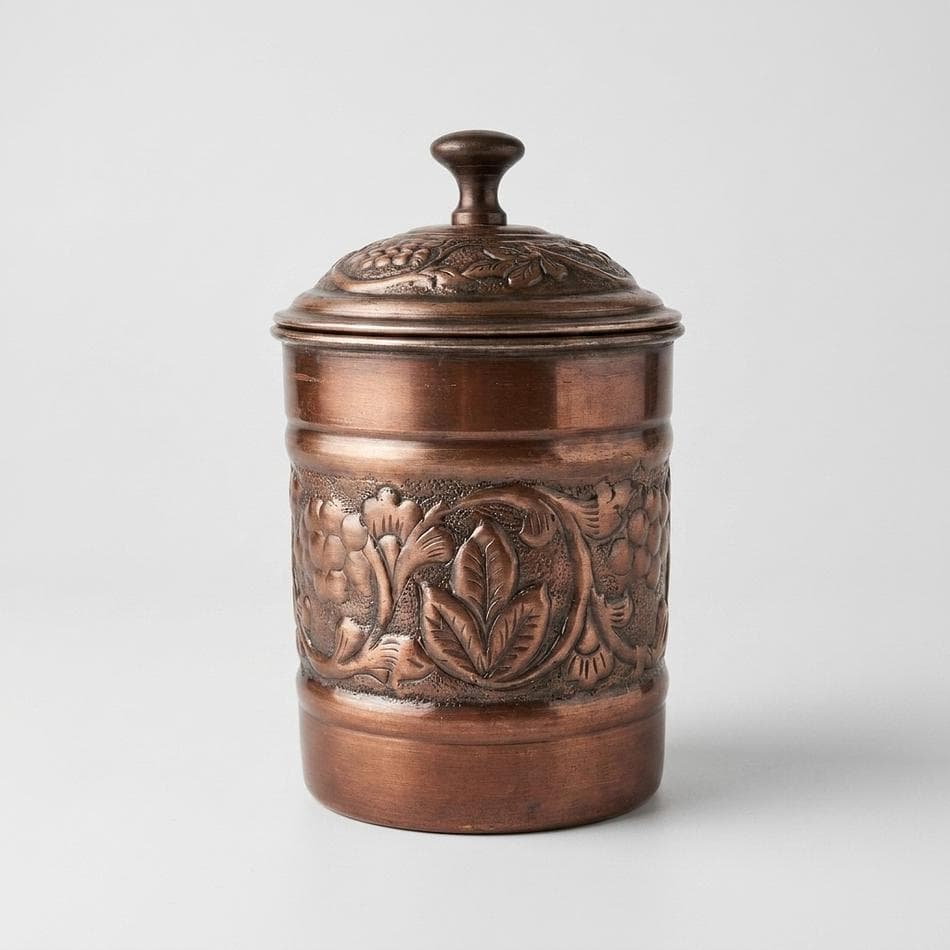 Vintage Canister Candle, Banana Nut Bread Scent, 22.5 oz, Old Dutch Metal Canister Vessel, Cozy Gourmand Home Fragrance