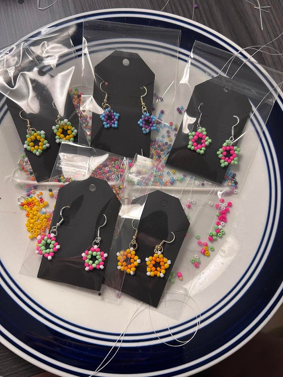 Beaded stars