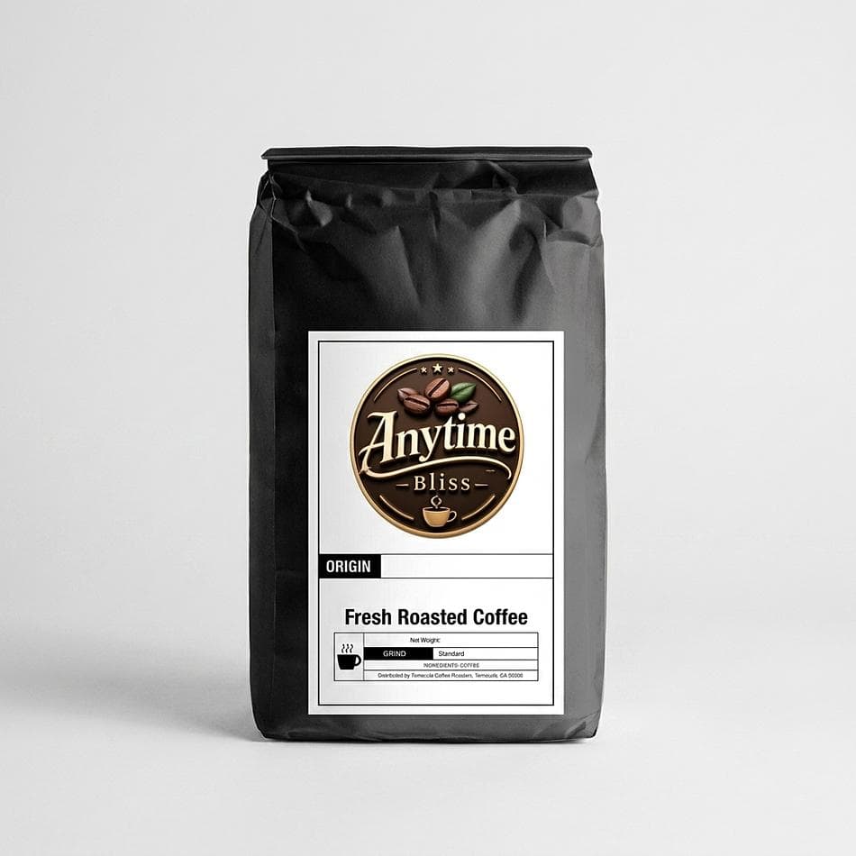 S’mores Flavored Coffee, Single Origin Beans, Chocolate Marshmallow Graham Notes, Medium Roast, 12 oz (Ground or Whole Bean)