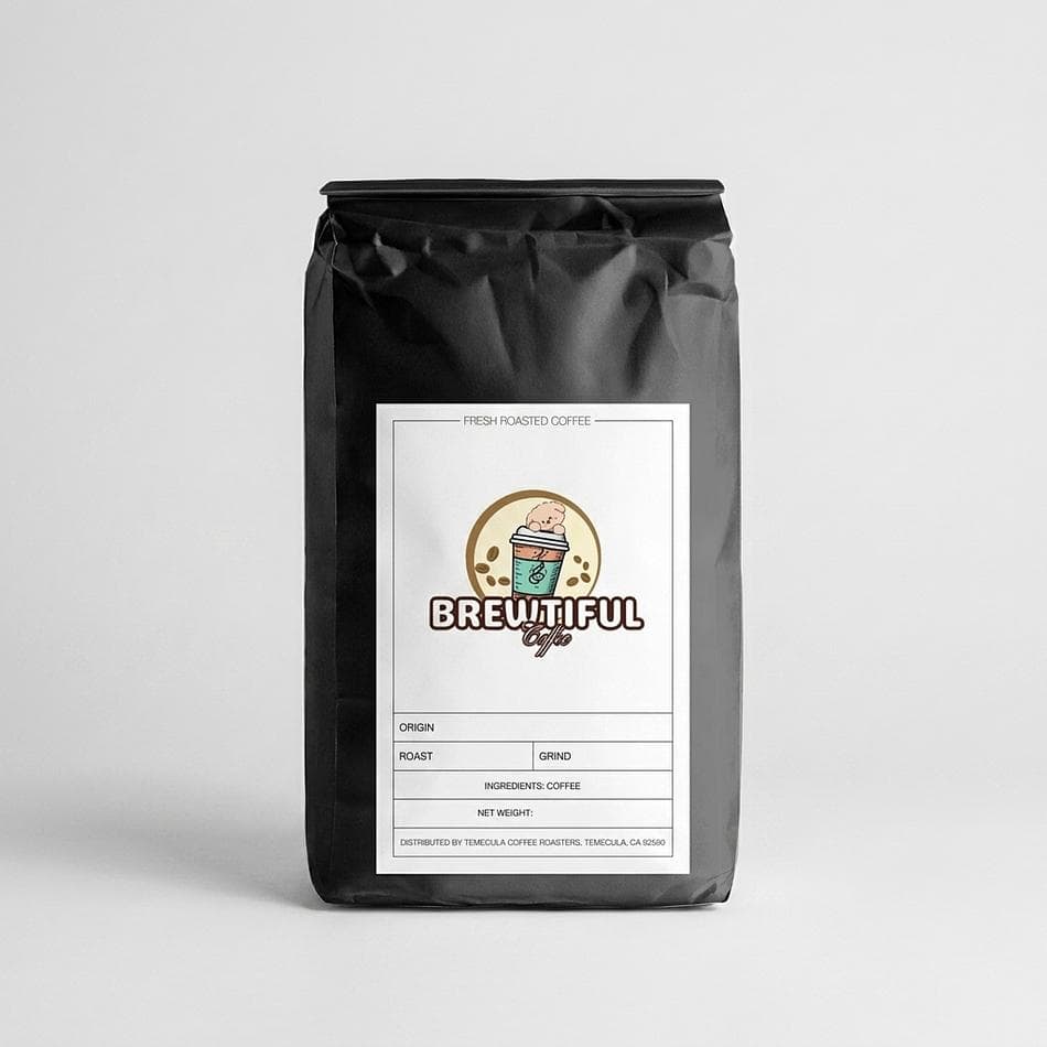 Light-Medium Roast Coffee, Cocoa Caramel Toffee Notes, Balanced Morning Blend, 12 oz Bag