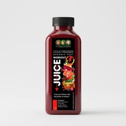 Organic Cold-Pressed Post Workout Recovery Juice. 12 Oz (Set Of 3)-0