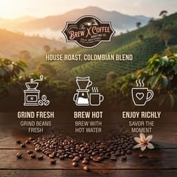 House Roast, Colombian Blend, Washed - Medium Roast-2