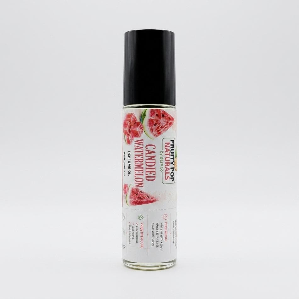 Roll-On Perfume Oil, Phthalate-Free Fruity Scent, Travel Rollerball, 2 Bottle Set