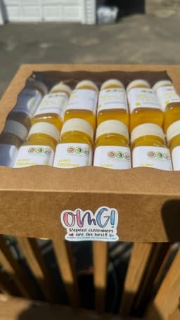 Sea Moss Wellness Shots – Turmeric + Ginger (12-Pack, 2 fl oz Each)-3