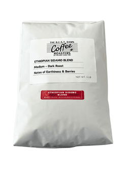 The Best Damn Coffee - Ethiopian Sidamo Blend - 5 Pounds-3