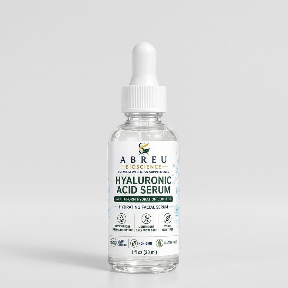 Post-Shave Skincare Kit, Hyaluronic Acid Serum + Calming Tonic + Hydration Face Cream, 3-Step Shave Relief Set