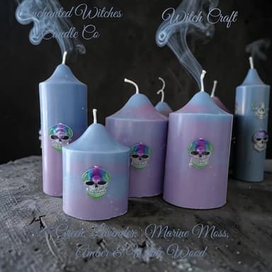 Witch Craft Pillar Candles