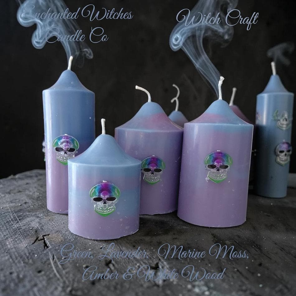 Witch Craft Pillar Candles