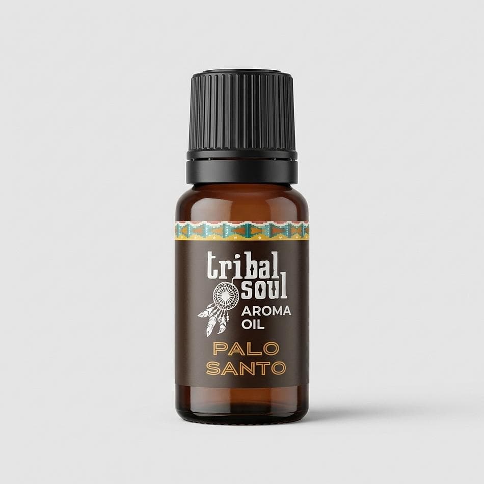 Tribal Soul Palo Santo Fragrance Oil, Warm Woody Scent, Relaxation & Cleansing, 10 mL (0.34 oz) Diffuser Aroma Oil