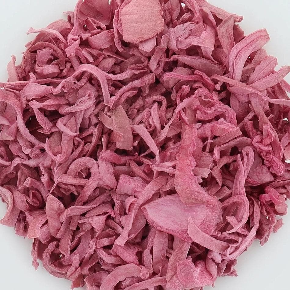 Freeze-Dried Pickled Red Onions, Apple Cider Vinegar, Tangy Crunchy Taco Topping, Resealable Bag, 0.2 oz / 0.5 oz / 3.5 oz