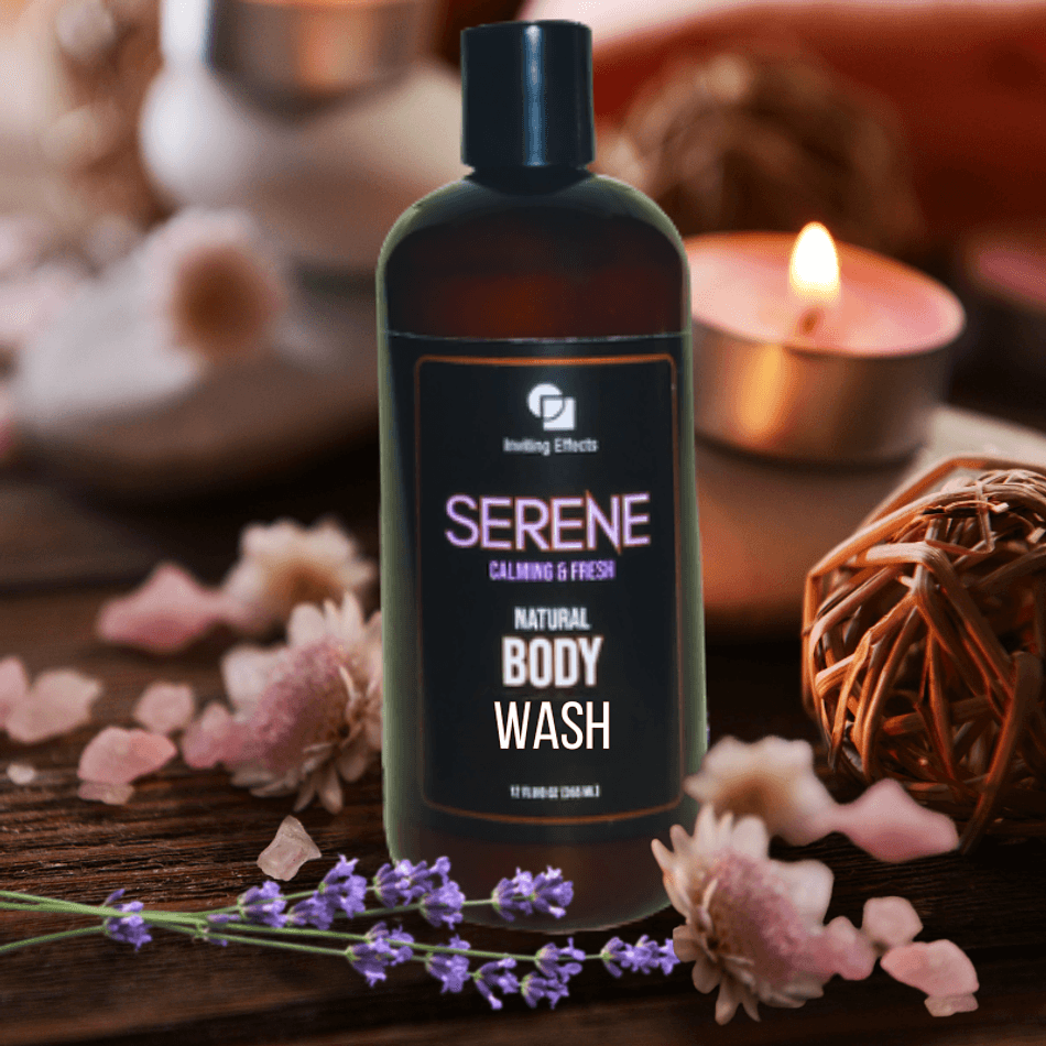 Natural Body Wash, + Raw Honey, Relaxing Hydrating Cleanse, SERENE 12 oz