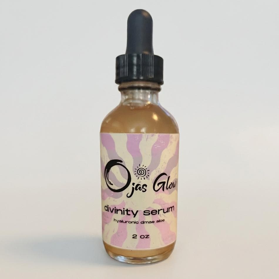 Divinity Serum **Hydrating Face Serum, Hyaluronic Acid & Blue Lotus Water, Plumping Dewy Glow, With Neroli Hydrosol & Aloe
