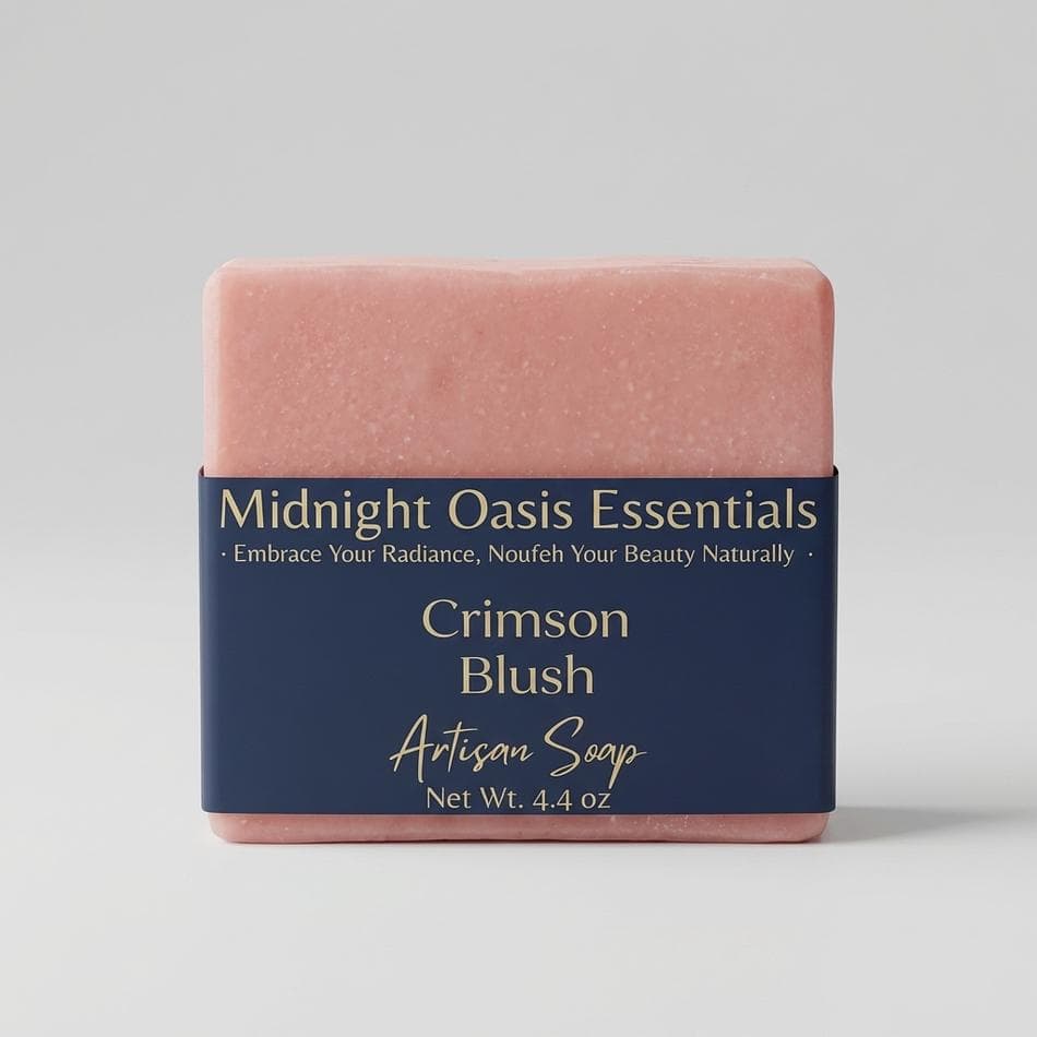 Candied Apple Bar Soap, Olive & Coconut Oils, Kokum + Shea Butter, Creamy Lather, Handmade Soap Bar