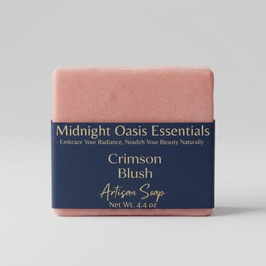Crimson Blush Artisan Soap