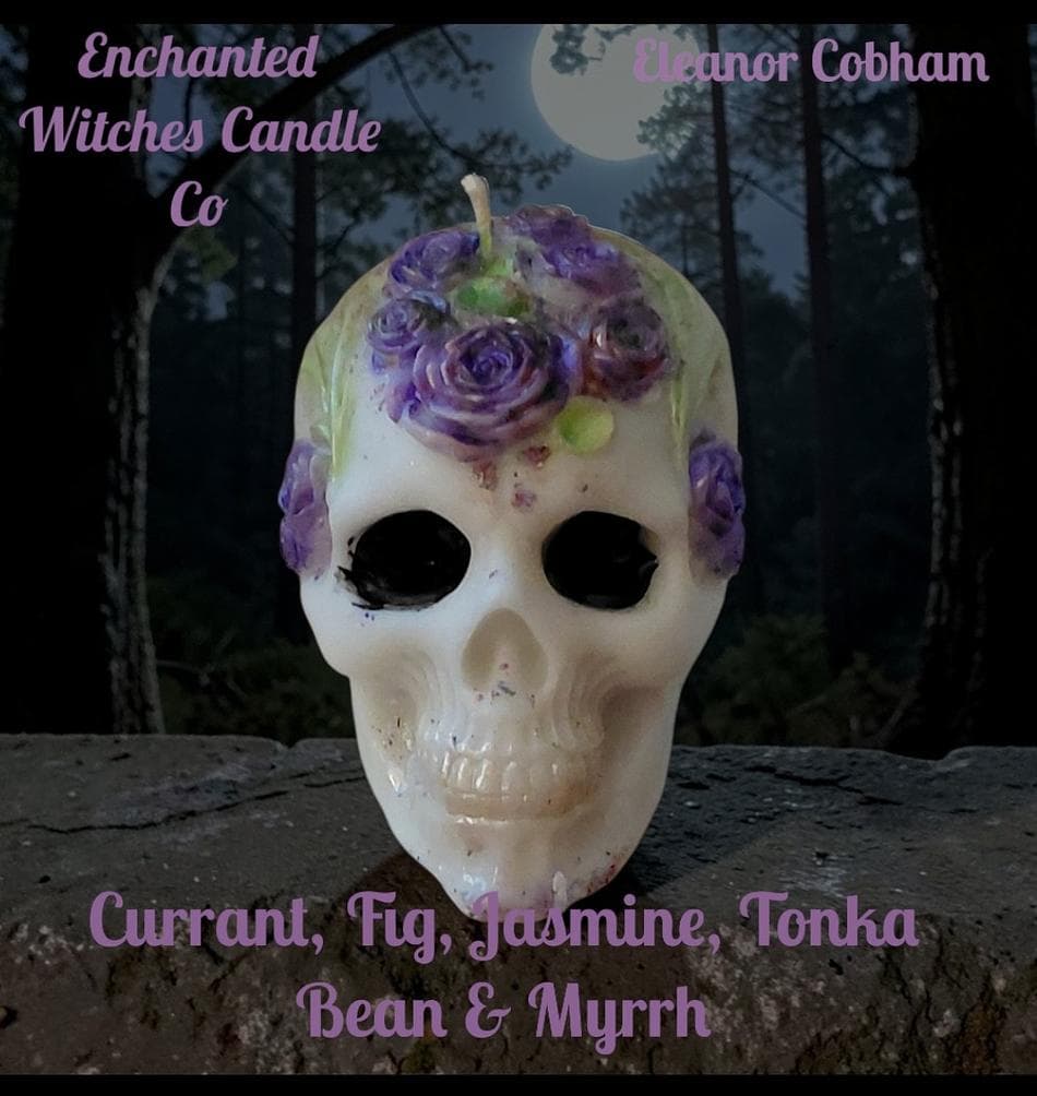 Eleanor Cobham Skull Candle (England 15th Century)
