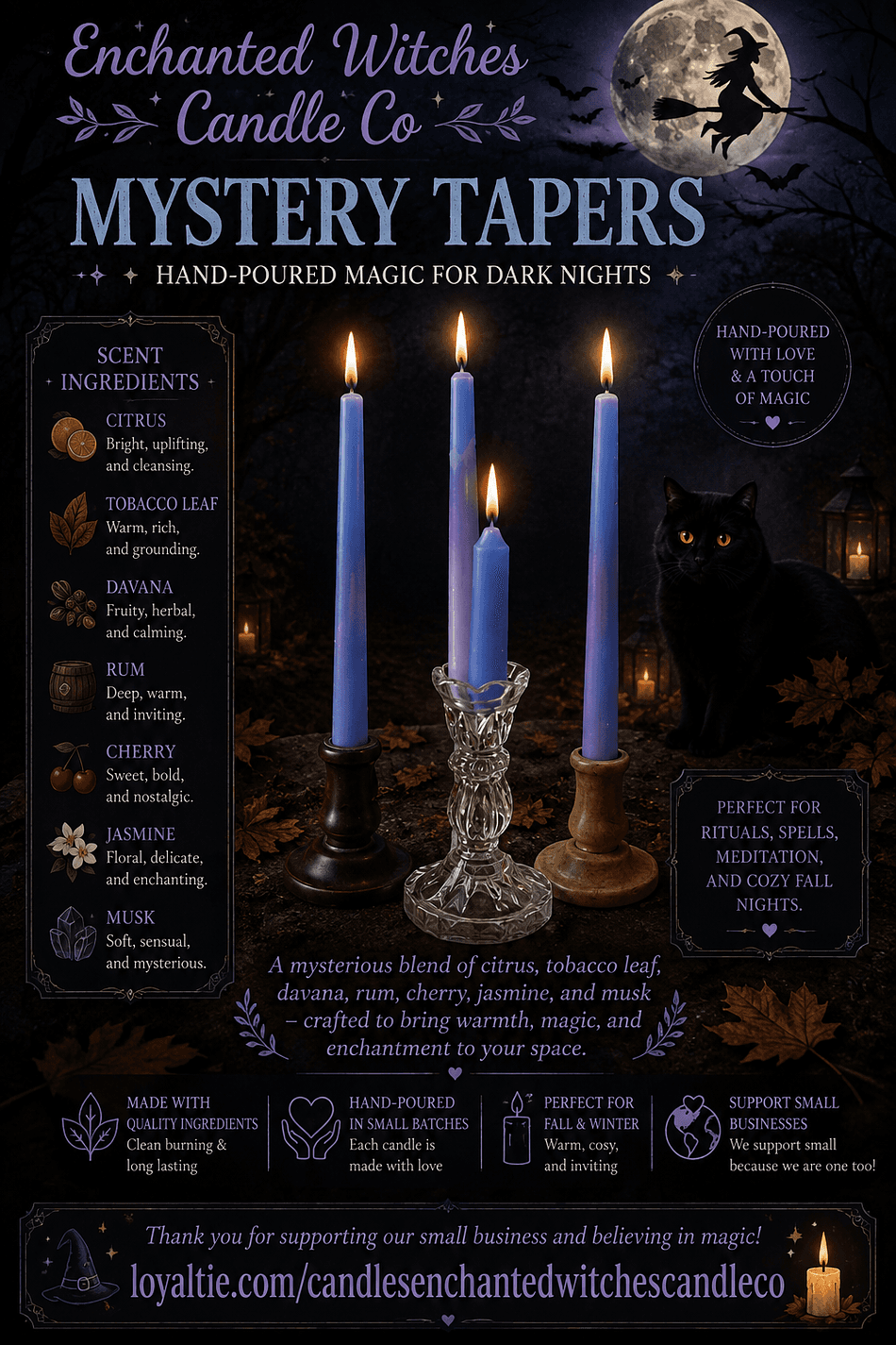 Mystery Taper Candles