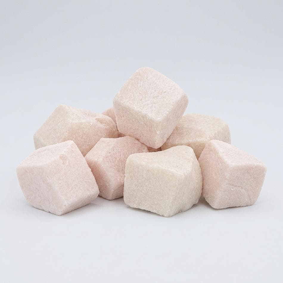 Freeze-Dried Coconut Cubes, 100% Coconut, Unsweetened Crunchy Snack & Topping, Resealable Bag (0.4oz/1.5oz/10.5oz)