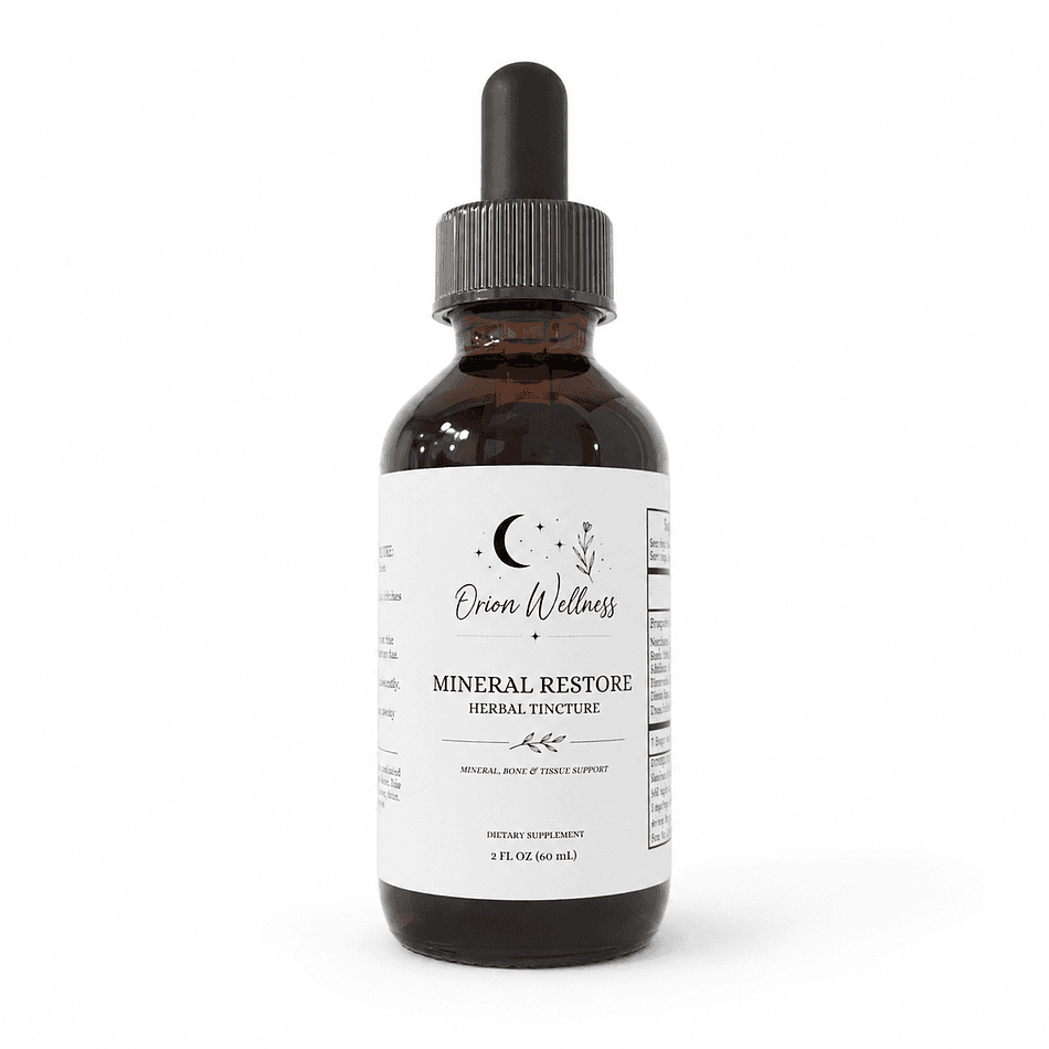 Mineral Restore Herbal Tincture — 2 oz