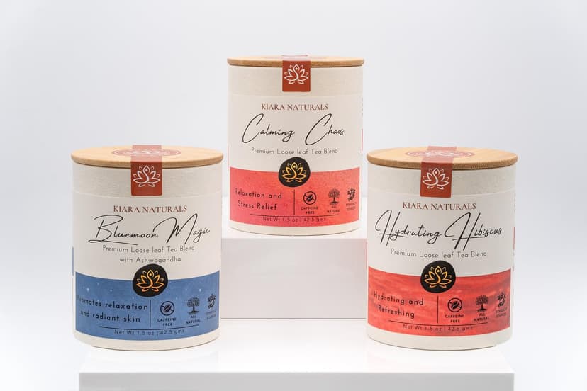 Organic Ayurvedic Tea Bundle - Image 1