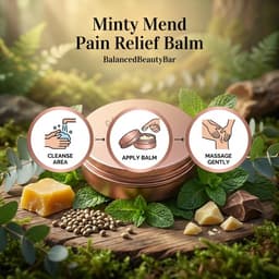 Minty Mend Pain Relief Balm (2 oz. TIN)-2