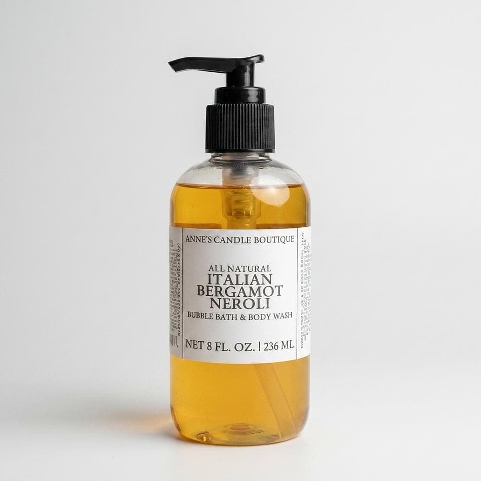 Bubble Bath & Body Wash, Bergamot & Neroli, Spa-Like Citrus Floral Scent, Gentle Foaming Cleanse, 1 Bottle