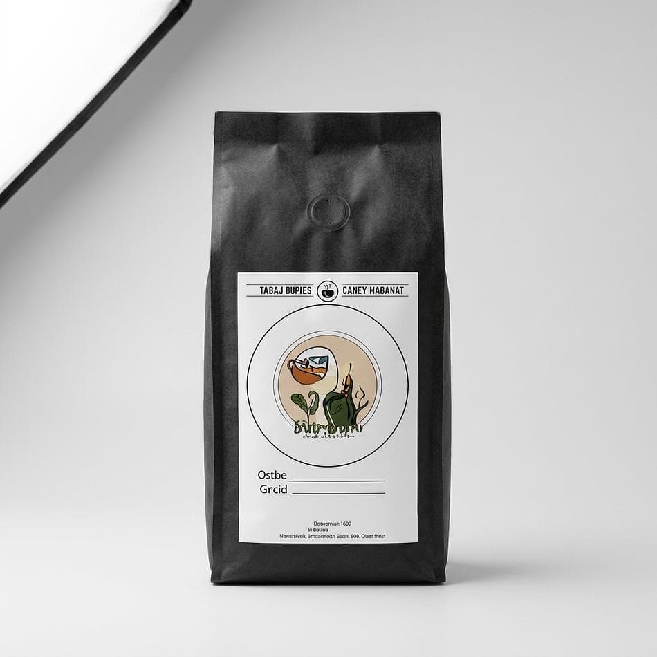 Sumatra Dark Roast Single Origin Coffee, Wet-Hulled (Giling Basah), Dark Chocolate Notes, Whole Bean, 12 oz