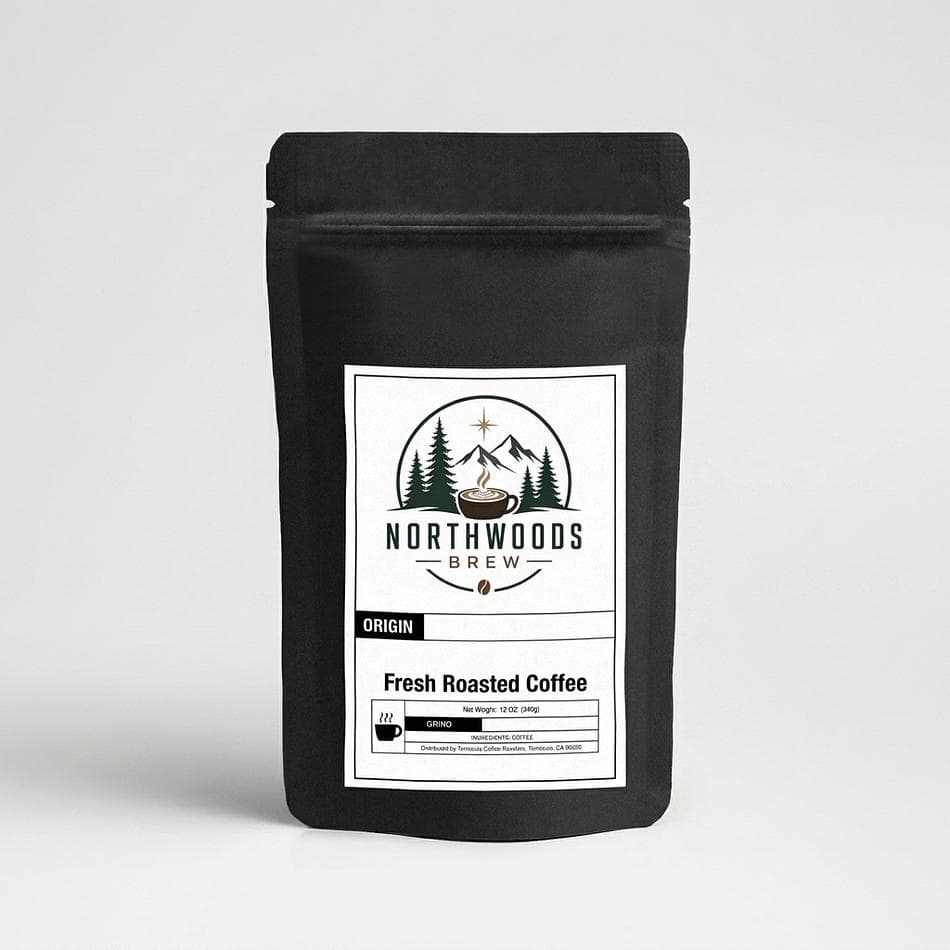 Medium Roast Coffee Blend, Central & South American Beans, Nutty Chocolate Citrus Notes, Whole Bean or Ground, 12oz