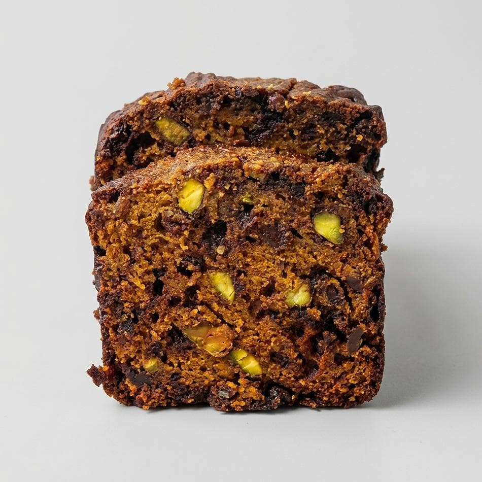 Gluten-Free Pistachio Sweet Potato Bread Slices, Collagen Peptides, Lactation Support Snack, 2 Slices