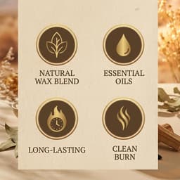 Olive & Fig Apothecary Desert Santal scented 2-wick 11 oz candle-4