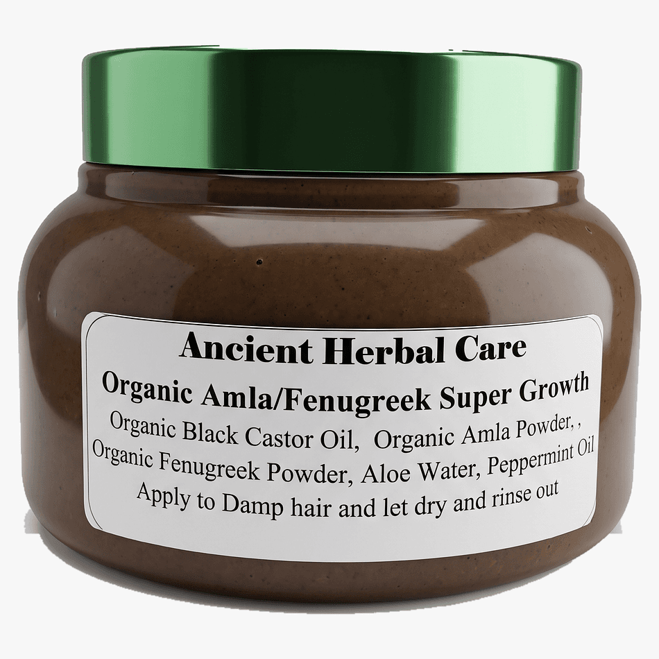 Hair Growth Mask, Amla & Fenugreek & Rosemary, Strengthens Thinning Hair, 10 oz Deep Conditioning Treatment