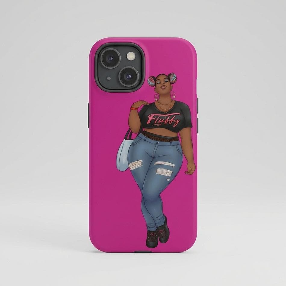Dual-Layer Tough iPhone Case, Polycarbonate + TPU, Drop & Scratch Protection, Matte/Glossy, iPhone 12–15