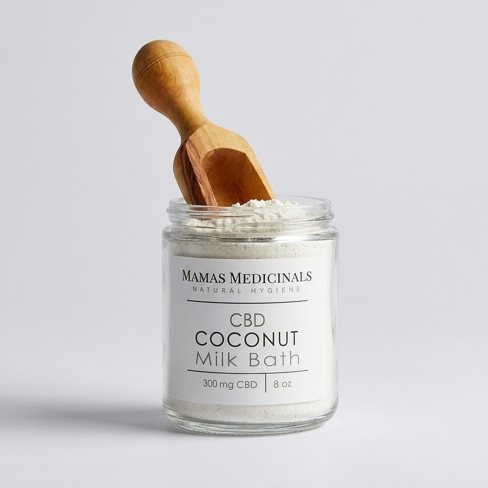 CBD Bath Soak Bundle, Epsom & Himalayan Salt, Lavender Lemongrass + Pineapple Rose + Coconut Milk Bath, 3 x 8oz