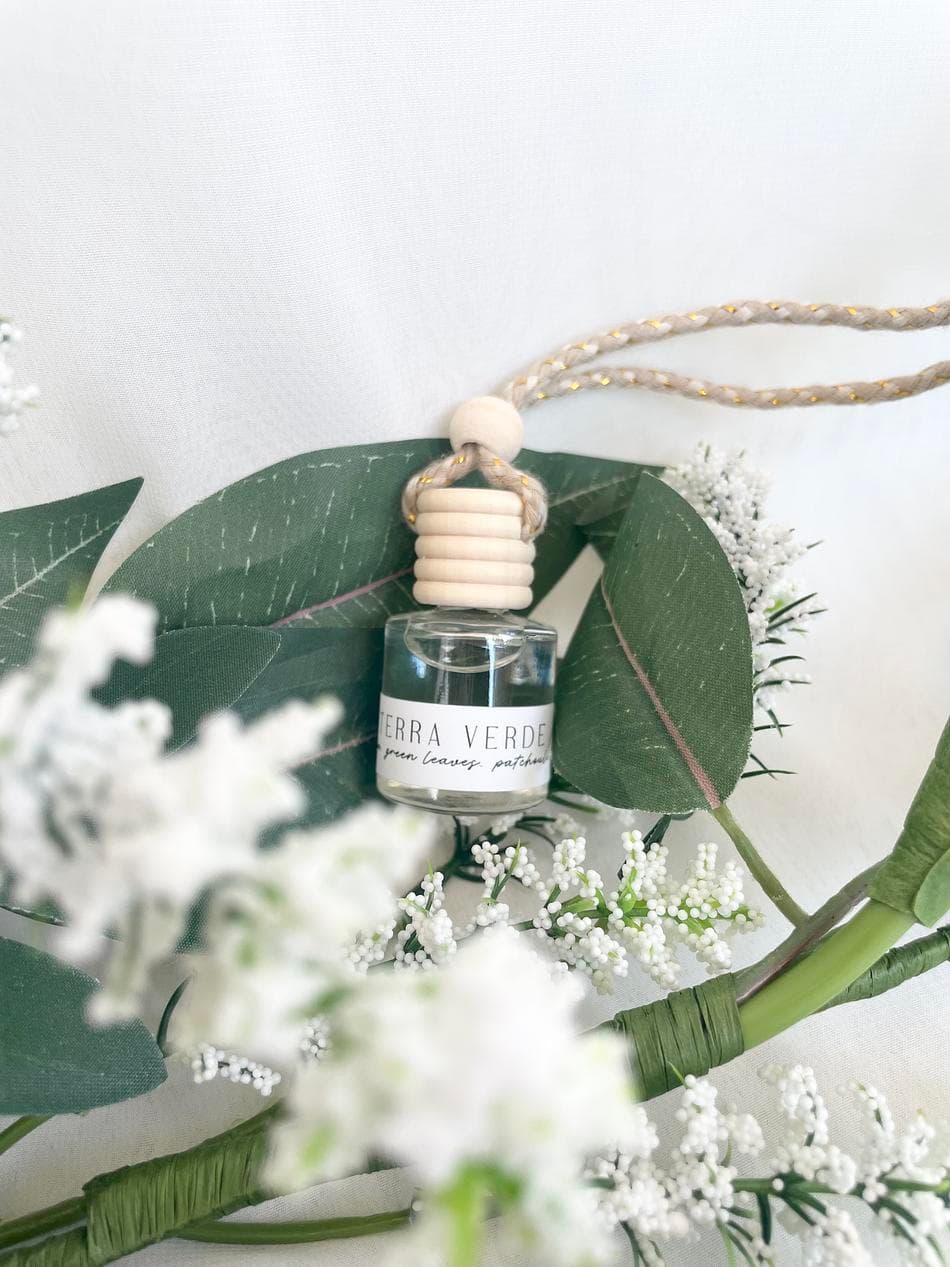 TERRA VERDE | .25 fl oz. Mini Diffuser | Aloe. Green Leaves. Patchouli.