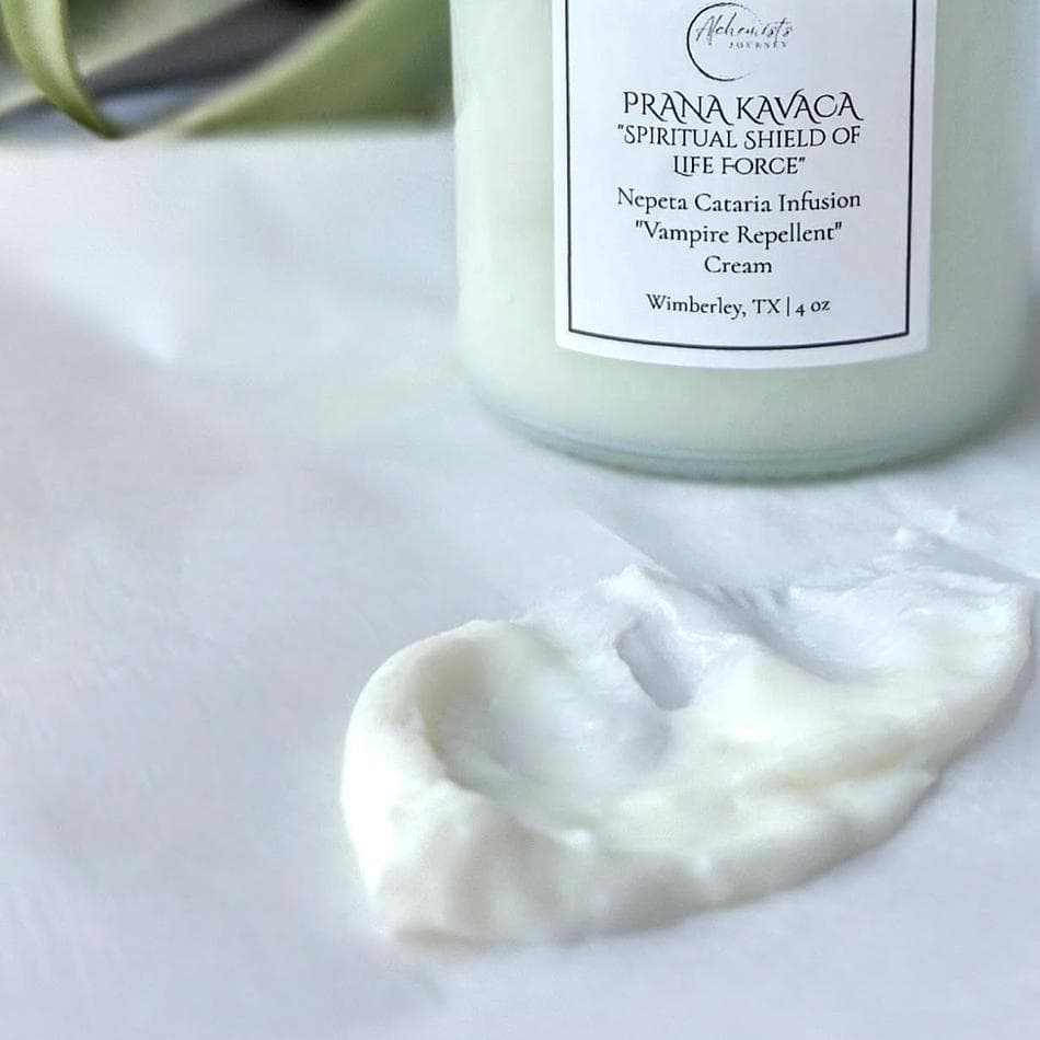 Prana Kavaka “Vampire Repellent,” Catnip-infused bug repellent scented with Lemon Eucalyptus + Rosemary + Cedarwood + Geranium