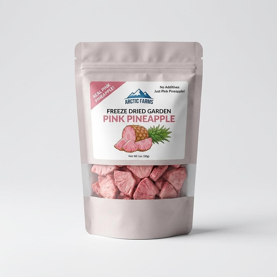 Freeze-Dried Tropical Fruit Variety Pack, Mango & Pineapple, Crunchy No Sugar Added Snack, 7 Small Bags