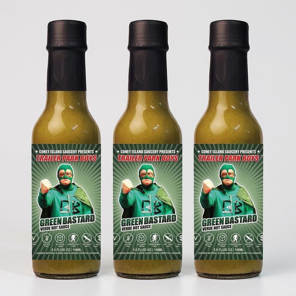 Verde Hot Sauce 3-Pack, Cilantro Citrus Garlic, Jalapeño Serrano Heat, Vegan Gluten-Free, 3 x 5oz Bottles