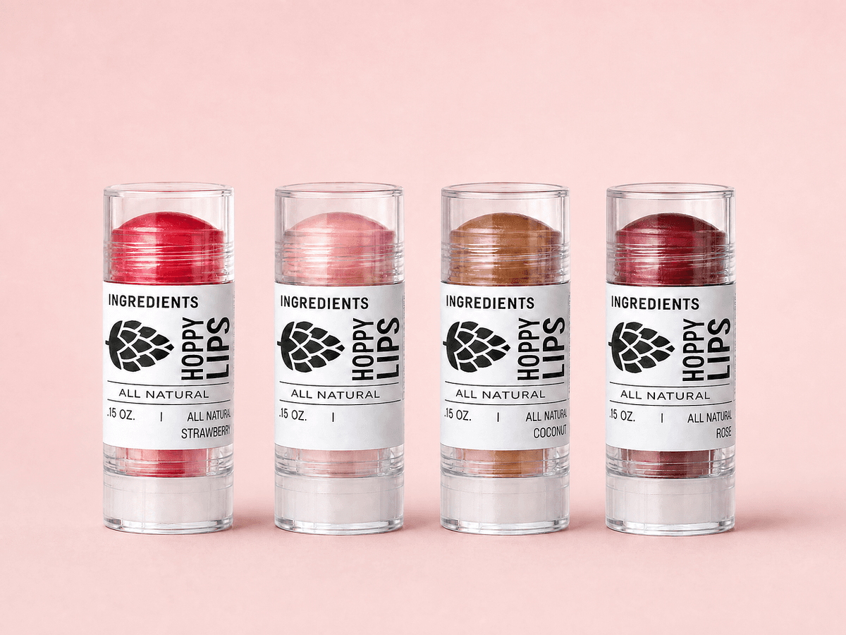 Healing Lip Balm Stick, Shea Butter & Beeswax, Dry Cracked Lip Repair, 0.5 oz Twist Tube, Tinted