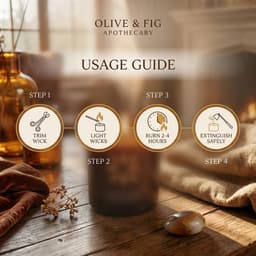 Olive & Fig Apothecary Crimson Oud scented 2-wick 11 oz candle-2