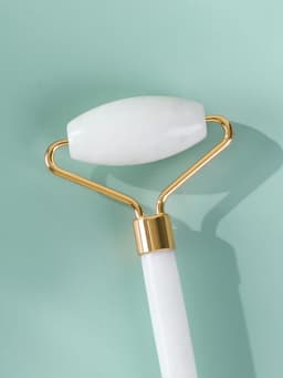 1pc Facial Roller Massager 1pc Headband-2