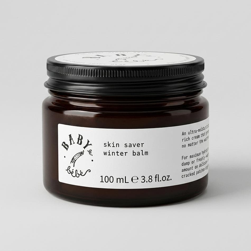 Winter Body Balm Cream, Shea Butter & Argan Oil, Deep Hydration for Dry Skin, Eucalyptus Scent, 4 fl oz Tin