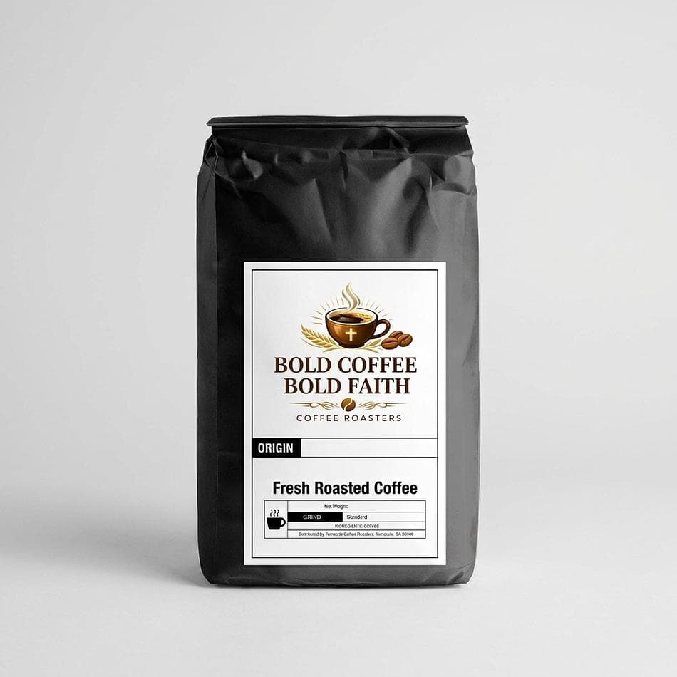 Coffee Blend (Post-Roast), Arabica Beans, Bright & Grounding Flavor, Whole Bean or Ground, 12 oz Bag