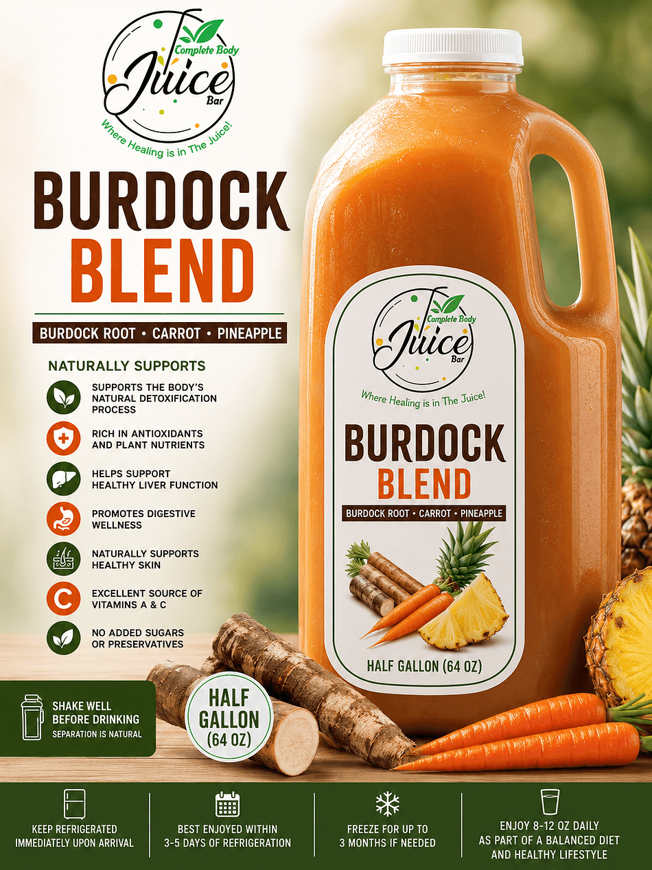 Burdock Blend  64oz (Half Gallon)