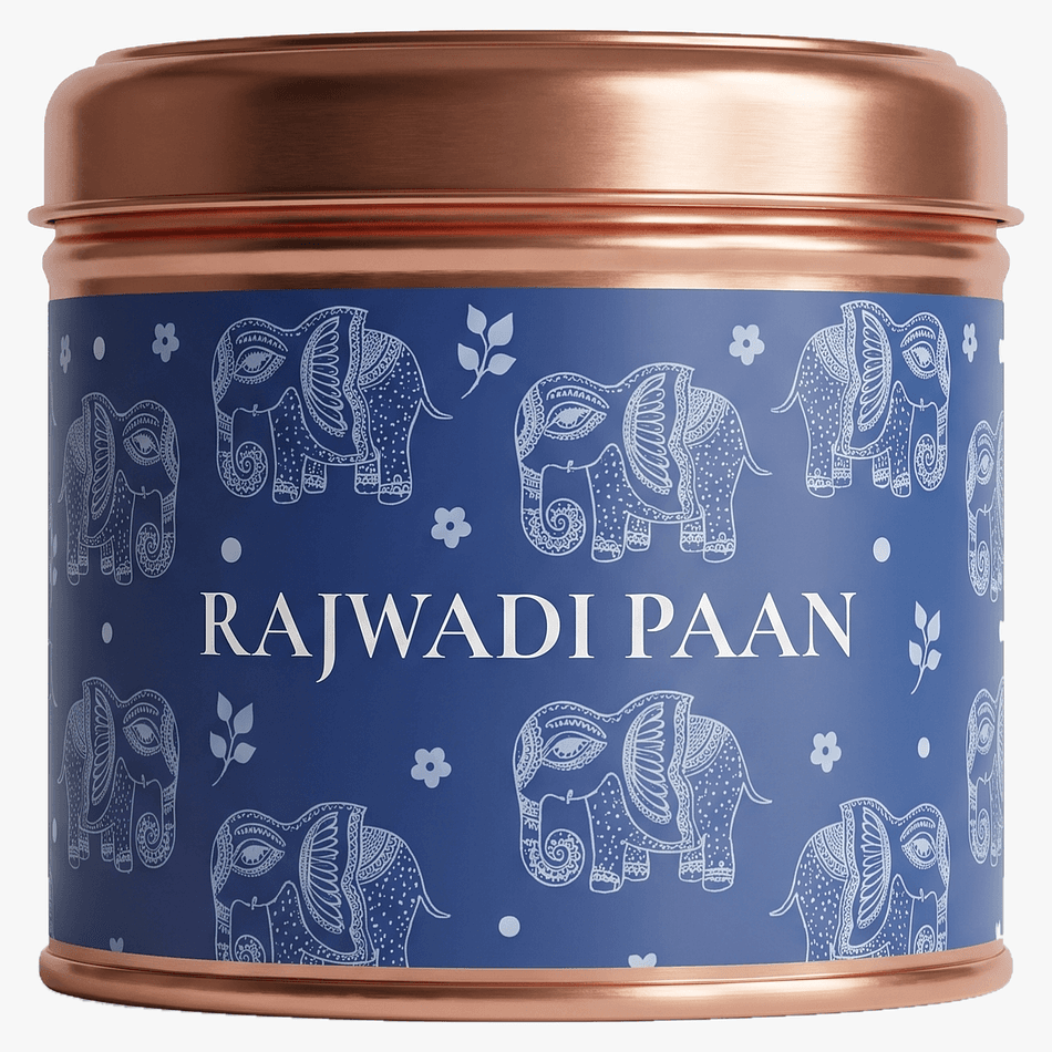 Rajwadi Sweet Paan, Betel Leaf & Gulkand, Digestive Mouth Freshener, with Chuwara & Fennel (Pack Size Not Listed)