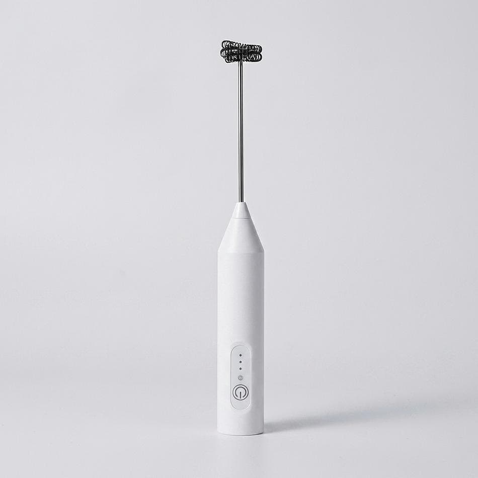 Handheld Milk Frother, Stainless Steel Whisk, 3-Speed USB Rechargeable Foam Maker, For Lattes & Matcha