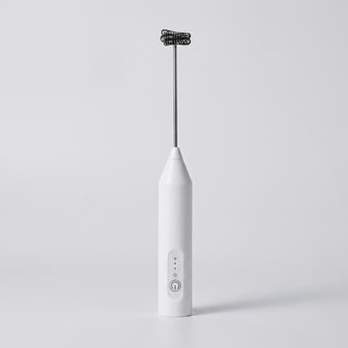 Handheld Milk Frother, Stainless Steel Whisk, 3-Speed USB Rechargeable Foam Maker, For Lattes & Matcha