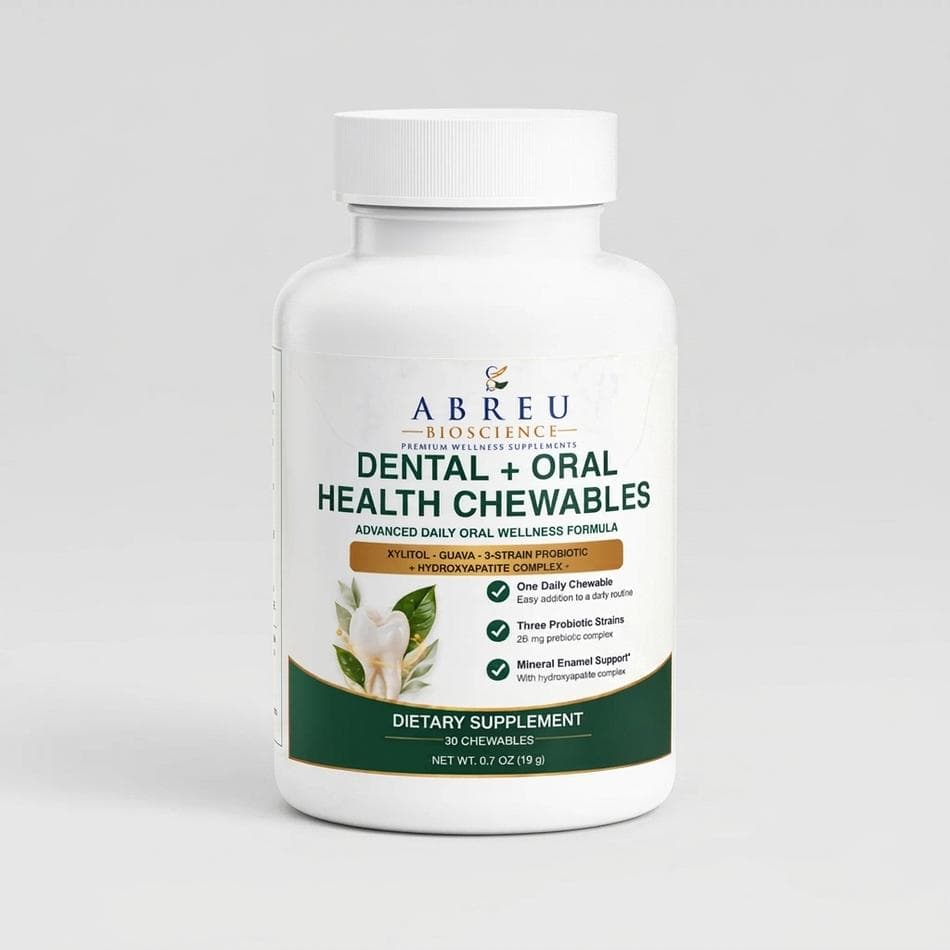 Oral Probiotic Chewables, Xylitol + Hydroxyapatite + Guava, Bad Breath & Enamel Support, 30 Tablets (0.7 oz)