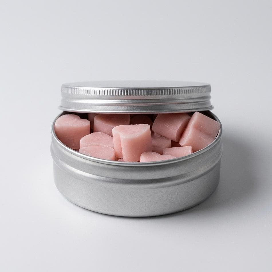 Solid Lotion Dots, Shea Butter + Coconut Oil, Mess-Free Deep Moisture, Travel-Friendly Melt-On-Skin Dots, Scented