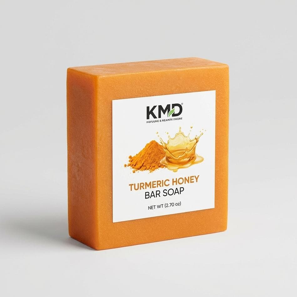 Turmeric Bar Soap, Turmeric, Brightening Cleanse, Face & Body, 1 Bar